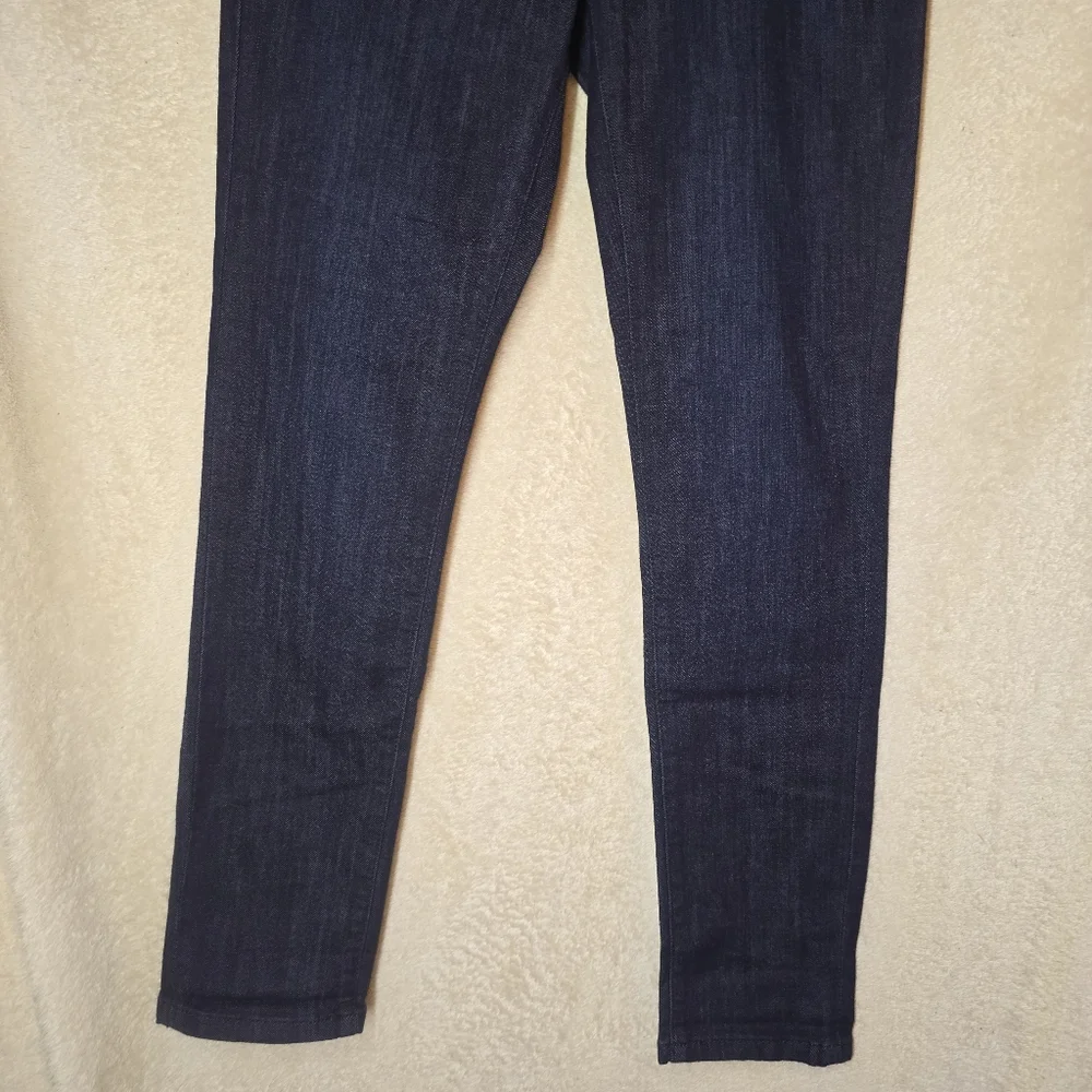 LC Lauren Conrad Skinny Ankle Mid Rise NWT Size 6 Dark Wash Blue Jeans - Picture 13 of 13